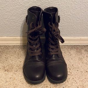 Self Esteem Footwear Brown Boots